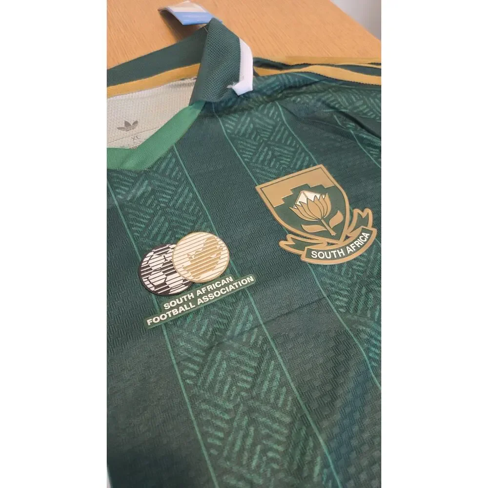 World Cup South Africa National Team 2026 Green Jersey Mokoena XL Fits Like L
